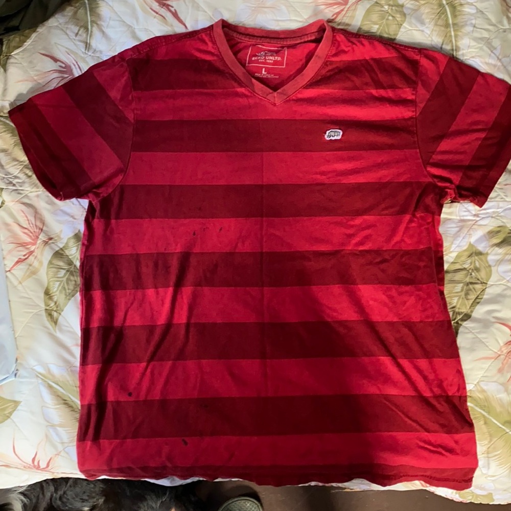 Red Stripes Shirt